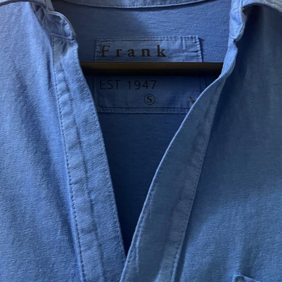 Frank & Eileen Blue Lauren Polo Dress Sz 4 - Picture 7 of 7